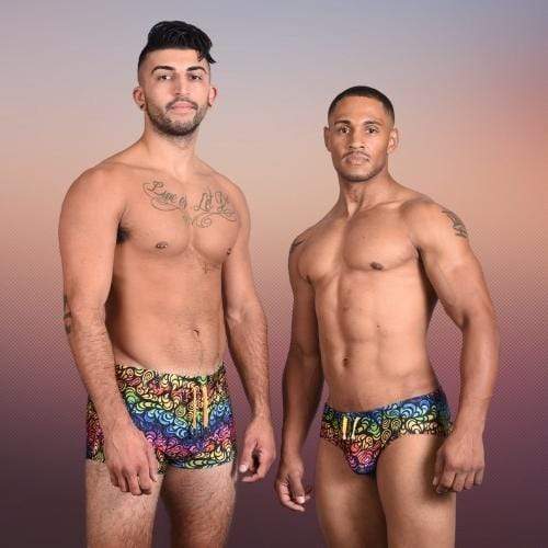 Psycho Peacock Trunks Swimsuit INVI-Expressionwear