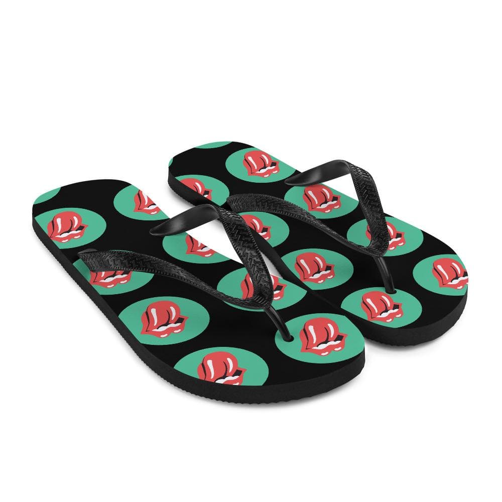 S Tongue Out Flip-Flops INVI-Expressionwear