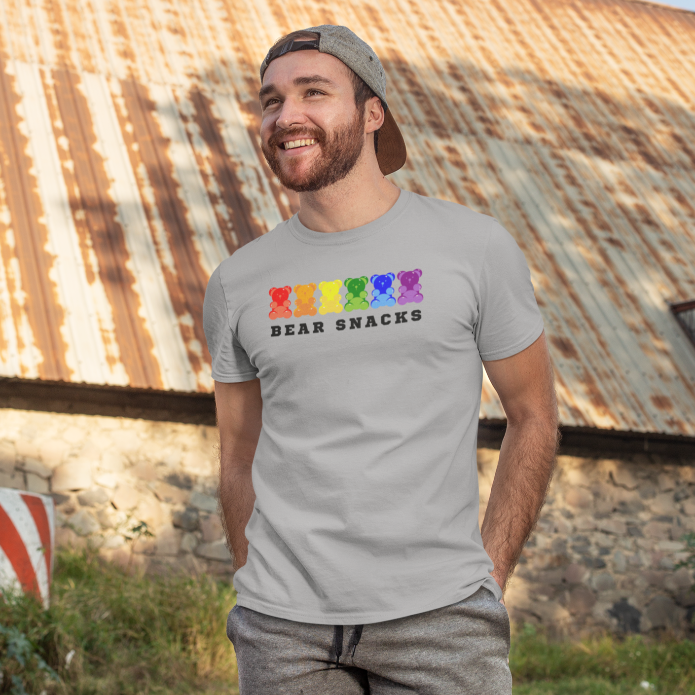 Shirts Bear Snacks - Gummy T-Shirt INVI-Expressionwear