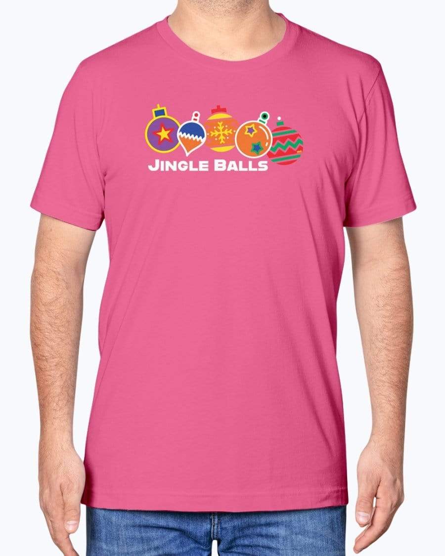 Shirts Berry / XS Jingle Balls Holiday T-Shirt INVI-Expressionwear