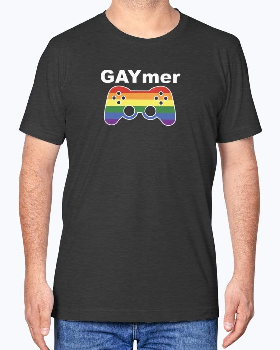 Shirts Black Heather / S GAYmer T-Shirt INVI-Expressionwear