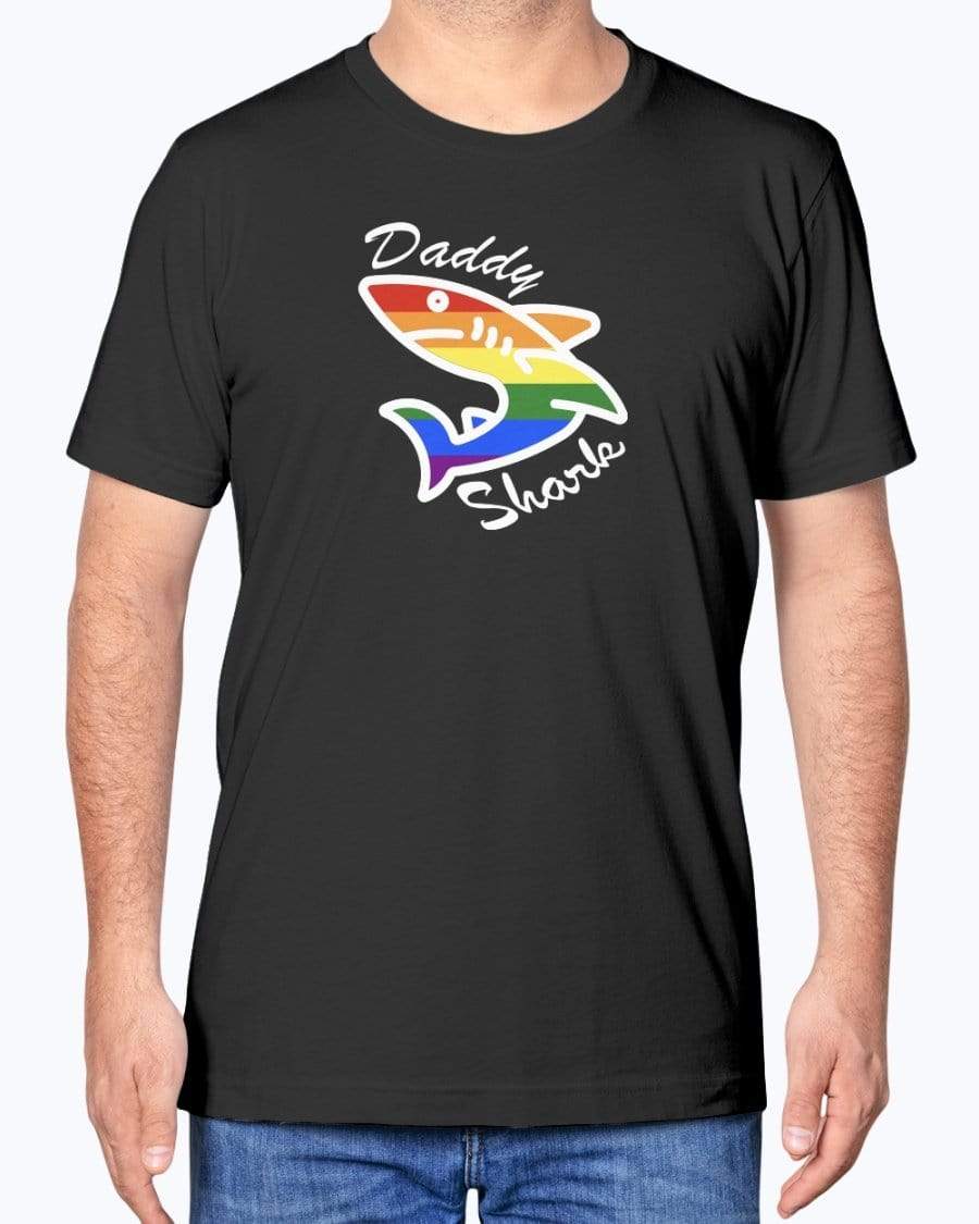 Shirts Black / S Daddy Shark Pride T-shirt INVI-Expressionwear