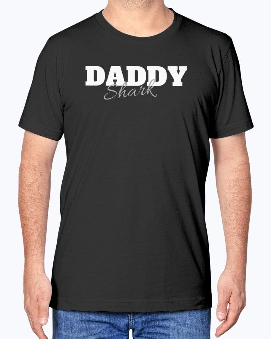 Shirts Black / XS Daddy Shark T-Shirt INVI-Expressionwear