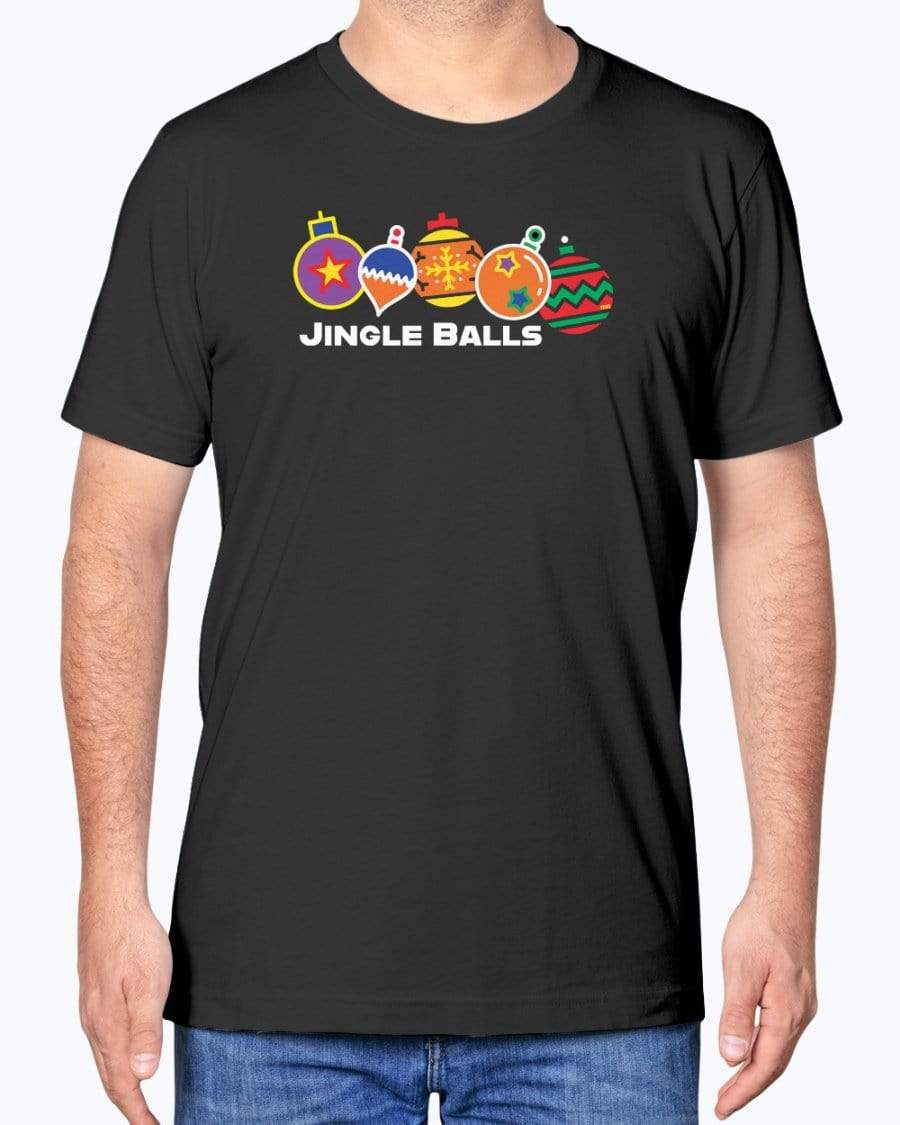 Shirts Black / XS Jingle Balls Holiday T-Shirt INVI-Expressionwear
