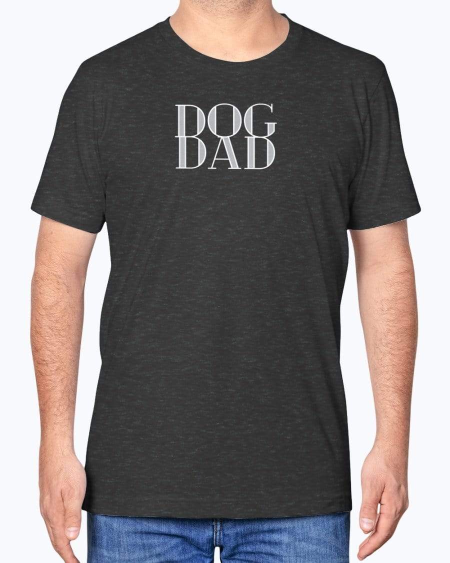Shirts Dark Grey Heather / XS Dog Dad T-Shirt INVI-Expressionwear
