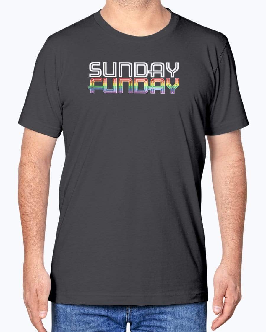 Shirts Dark Grey / XS Sunday Funday T-Shirt INVI-Expressionwear