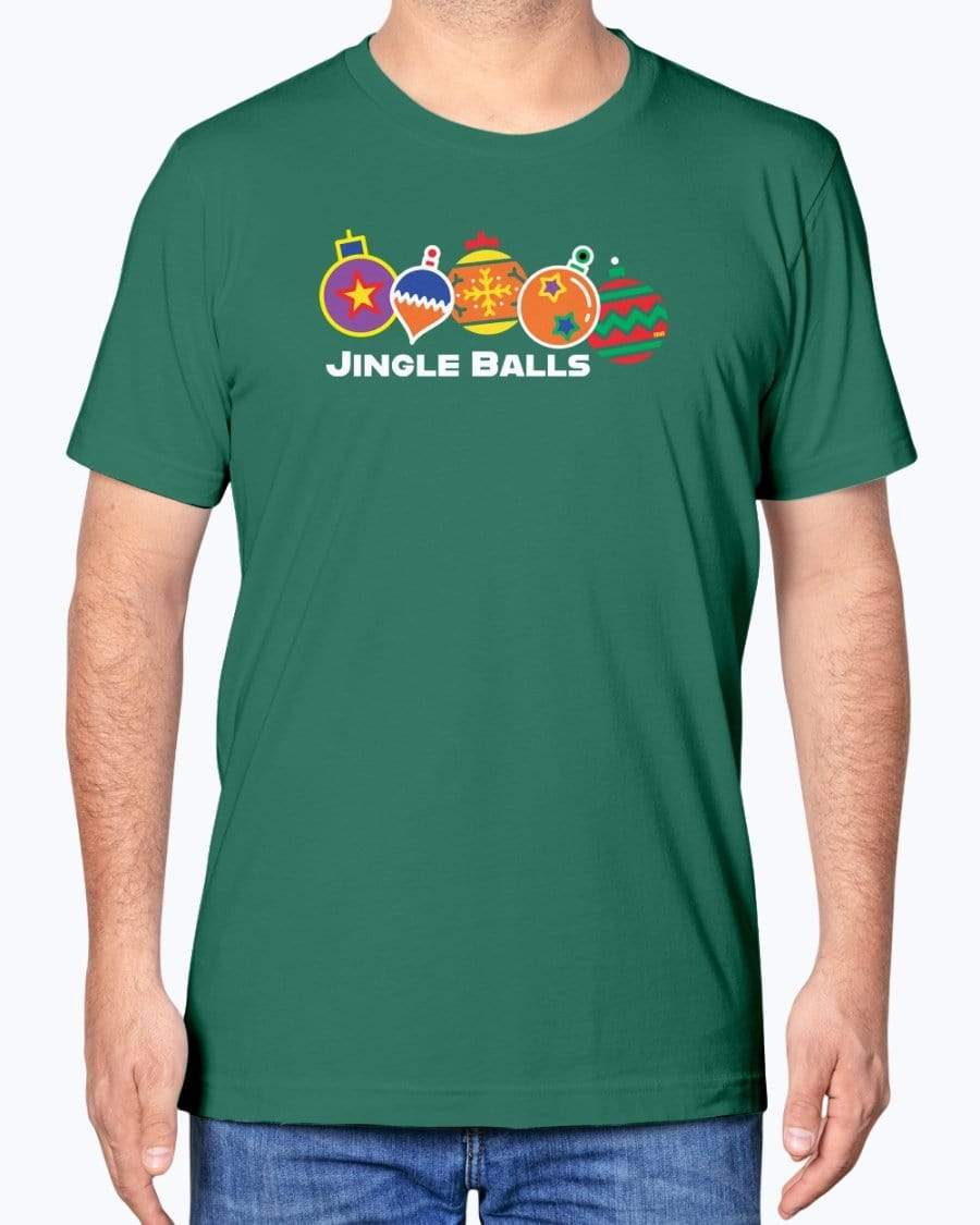Shirts Evergreen / S Jingle Balls Holiday T-Shirt INVI-Expressionwear