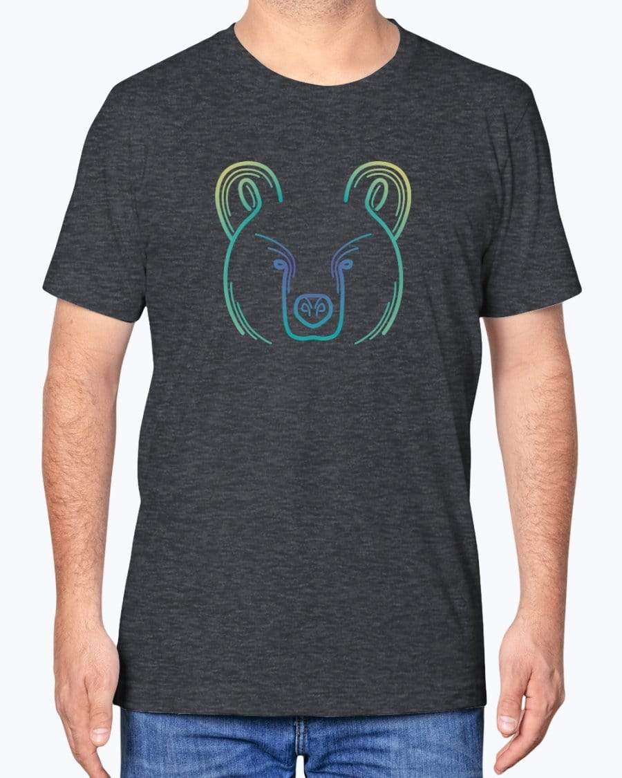 Shirts Heather Midnight Navy / XS Grizzly T-Shirt INVI-Expressionwear