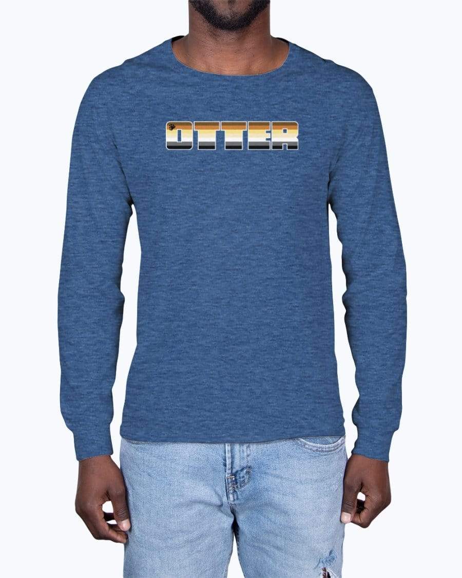 Shirts Heather Tru Royl / XS Otter Long Sleeve T-Shirt INVI-Expressionwear