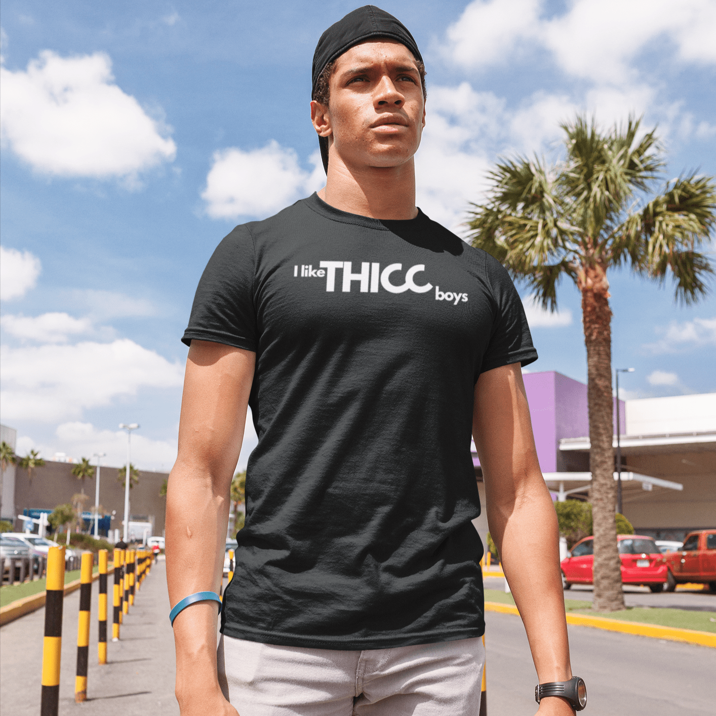 Shirts I Like THICC boys T-Shirt INVI-Expressionwear