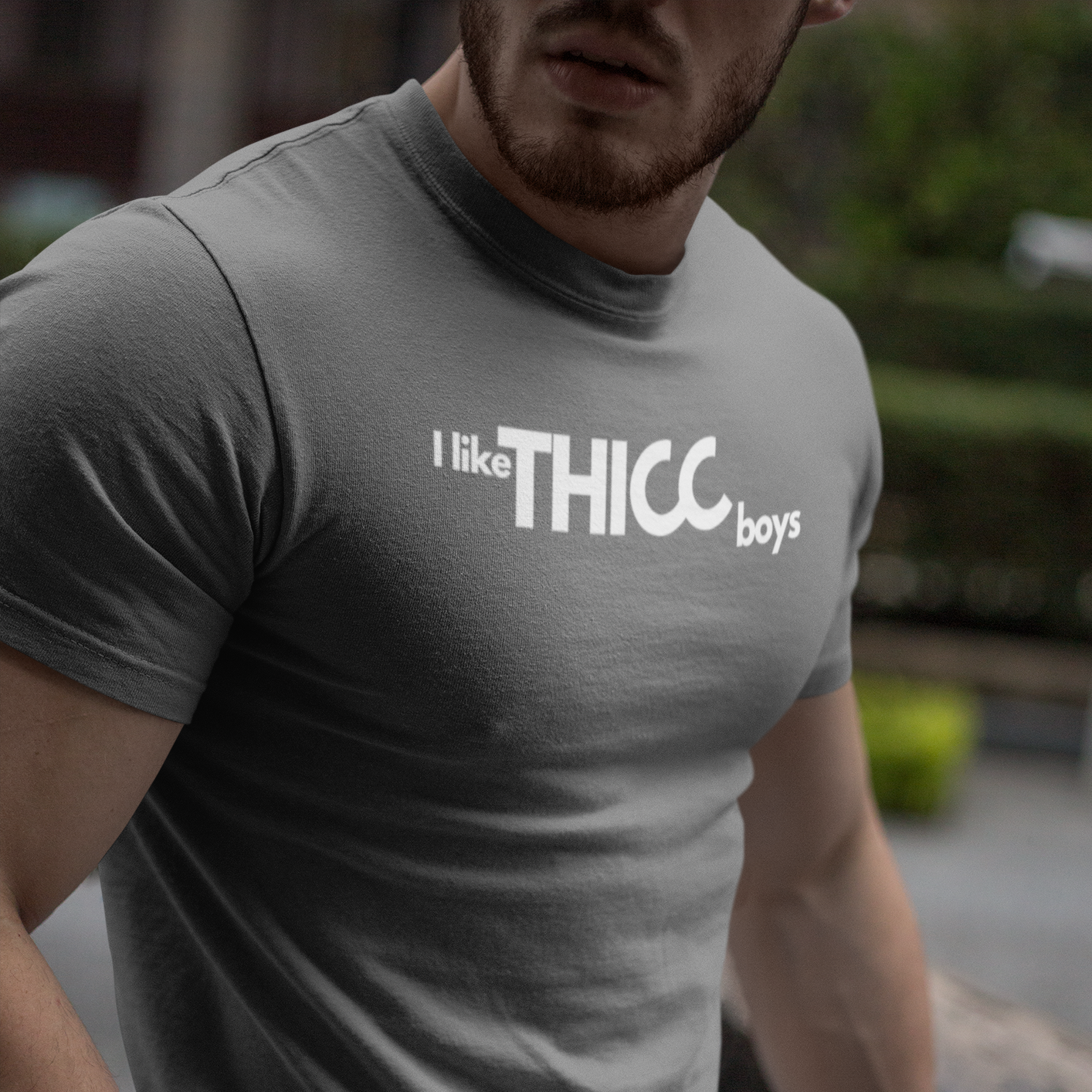 Shirts I Like THICC boys T-Shirt INVI-Expressionwear