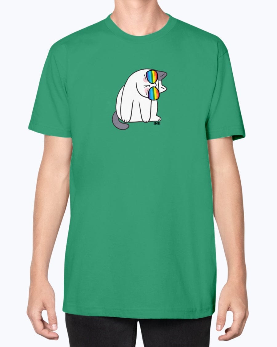 Shirts Kelly / XS Rainbow Cat Pride T-shirt INVI-Expressionwear