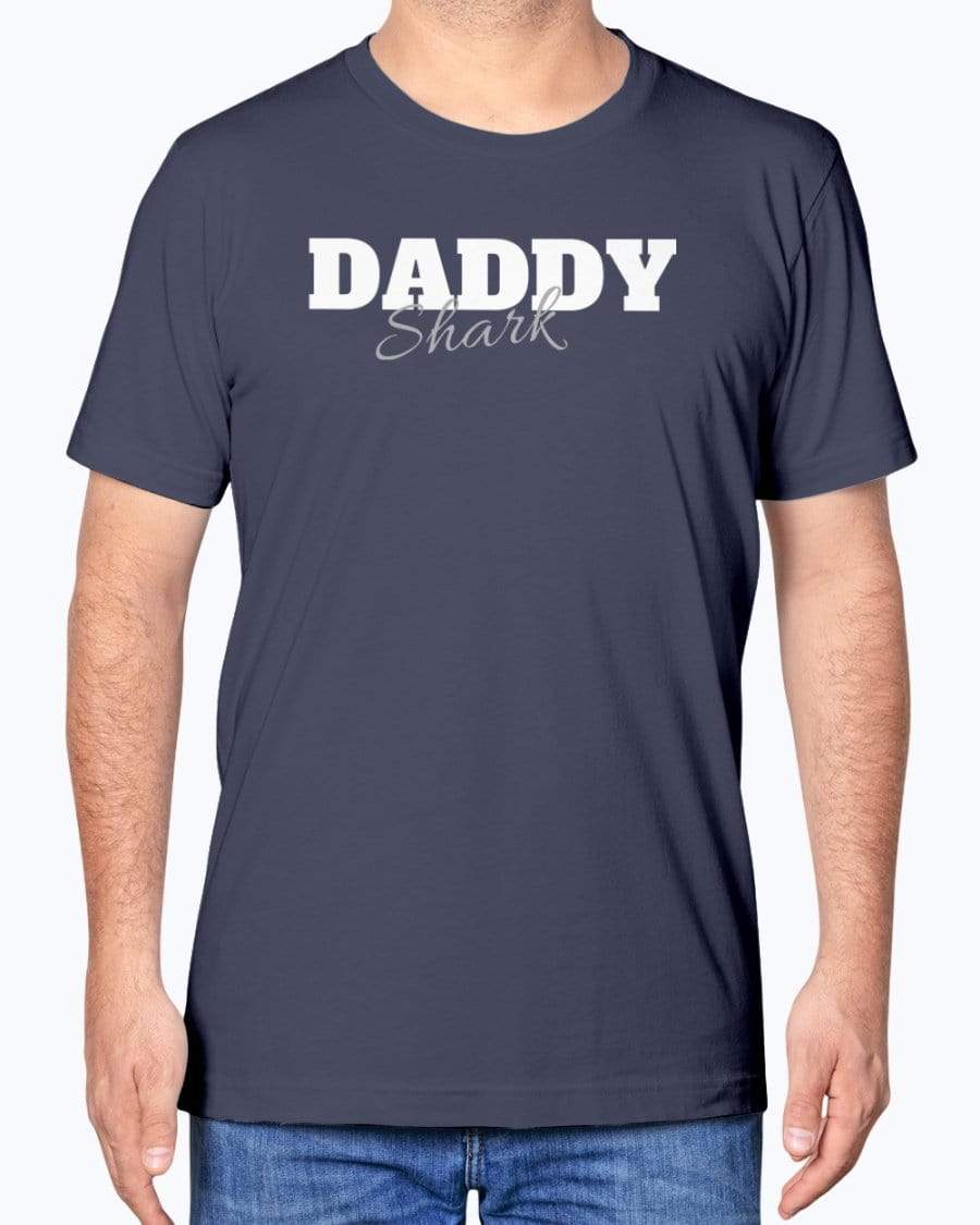 Shirts Navy / XS Daddy Shark T-Shirt INVI-Expressionwear