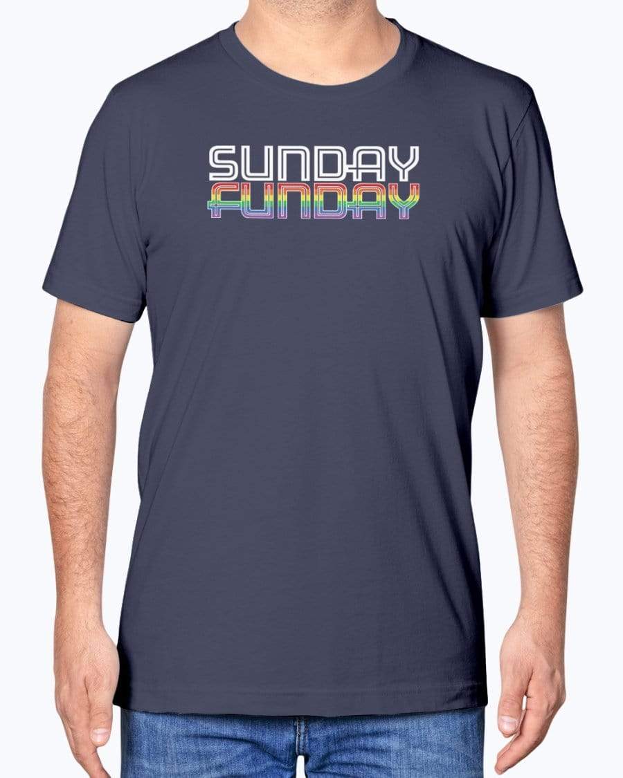 Shirts Navy / XS Sunday Funday T-Shirt INVI-Expressionwear