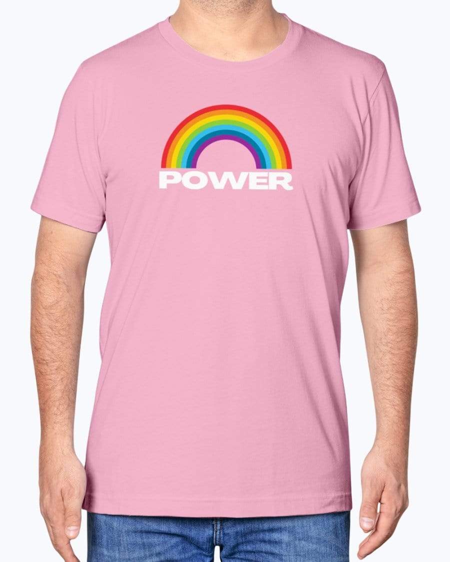 Shirts Pink / XS Rainbow Power T-Shirt INVI-Expressionwear