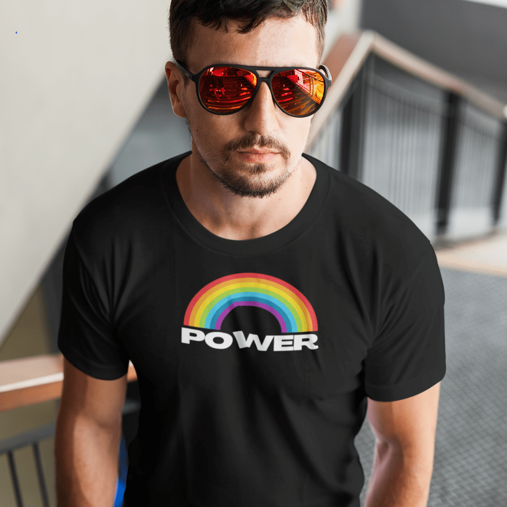Shirts Rainbow Power T-Shirt INVI-Expressionwear