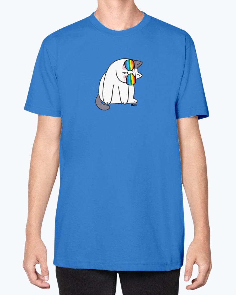 Shirts Royal / XS Rainbow Cat Pride T-shirt INVI-Expressionwear