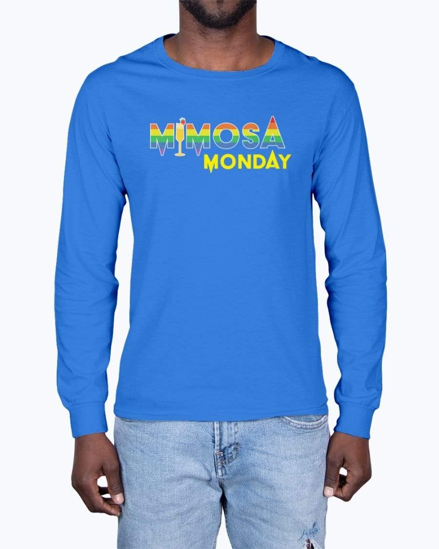 Shirts True Royal / S Mimosa Monday Long Sleeve T-Shirt INVI-Expressionwear