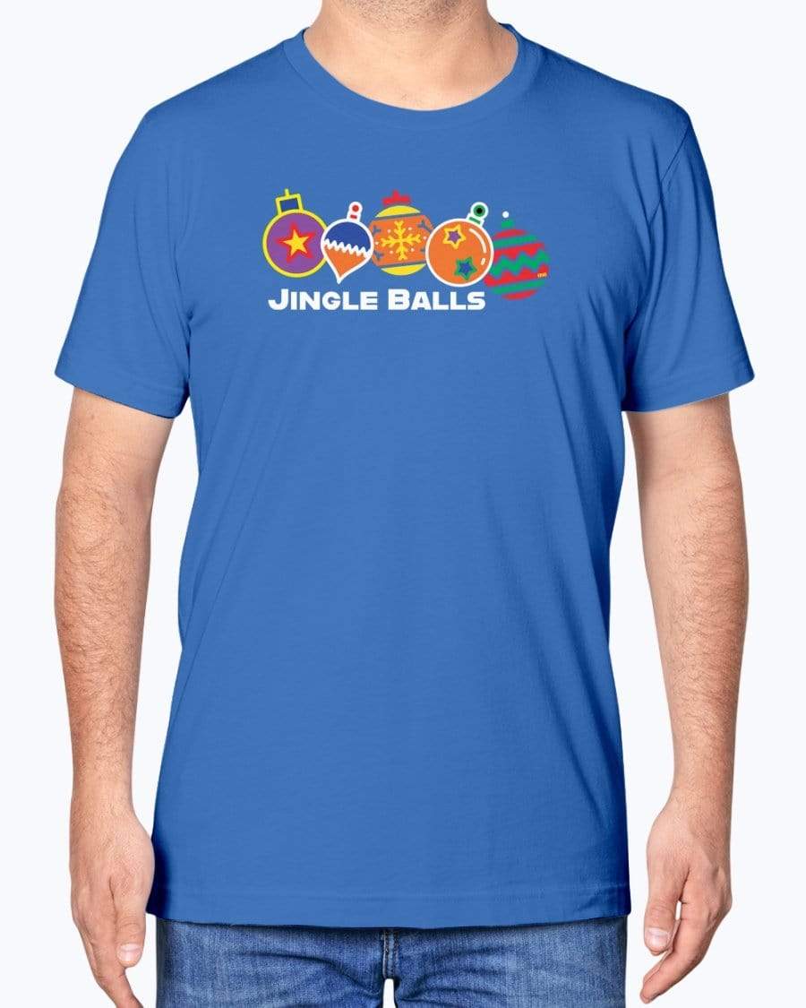Shirts True Royal / XS Jingle Balls Holiday T-Shirt INVI-Expressionwear