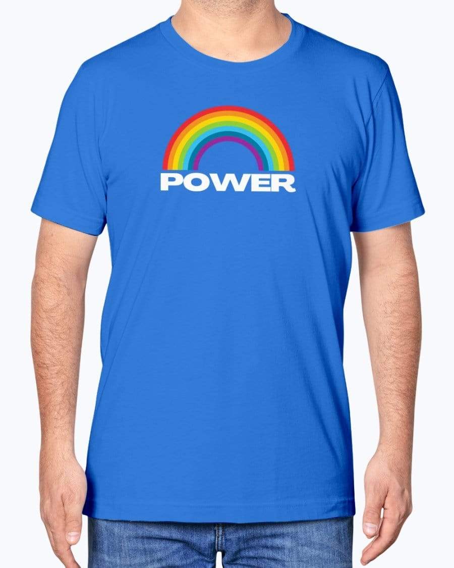 Shirts True Royal / XS Rainbow Power T-Shirt INVI-Expressionwear