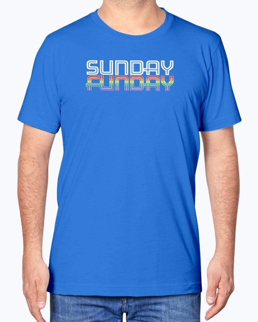 Shirts True Royal / XS Sunday Funday T-Shirt INVI-Expressionwear