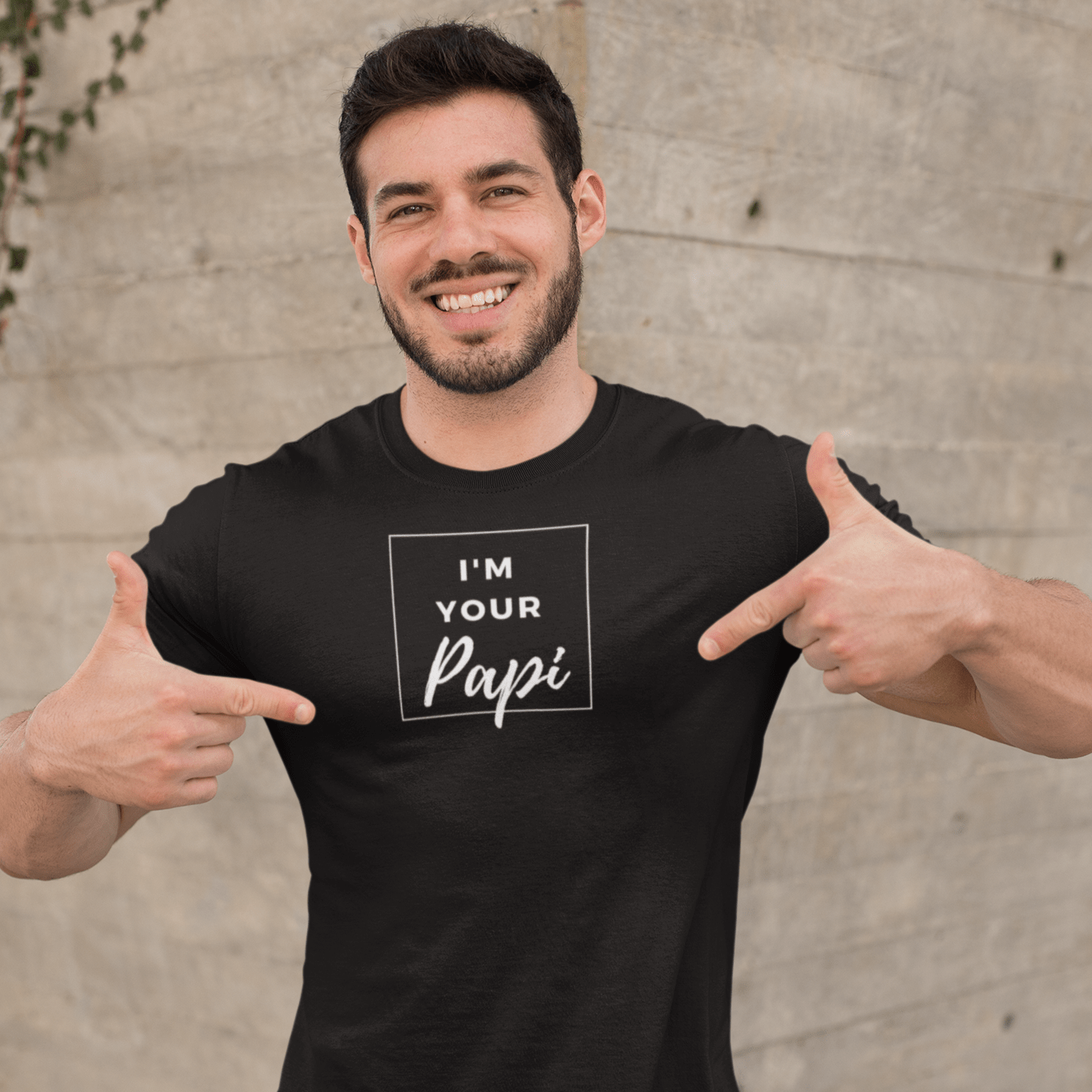 Shirts Vintage Black / XS I'm Your Papi T-shirt INVI-Expressionwear