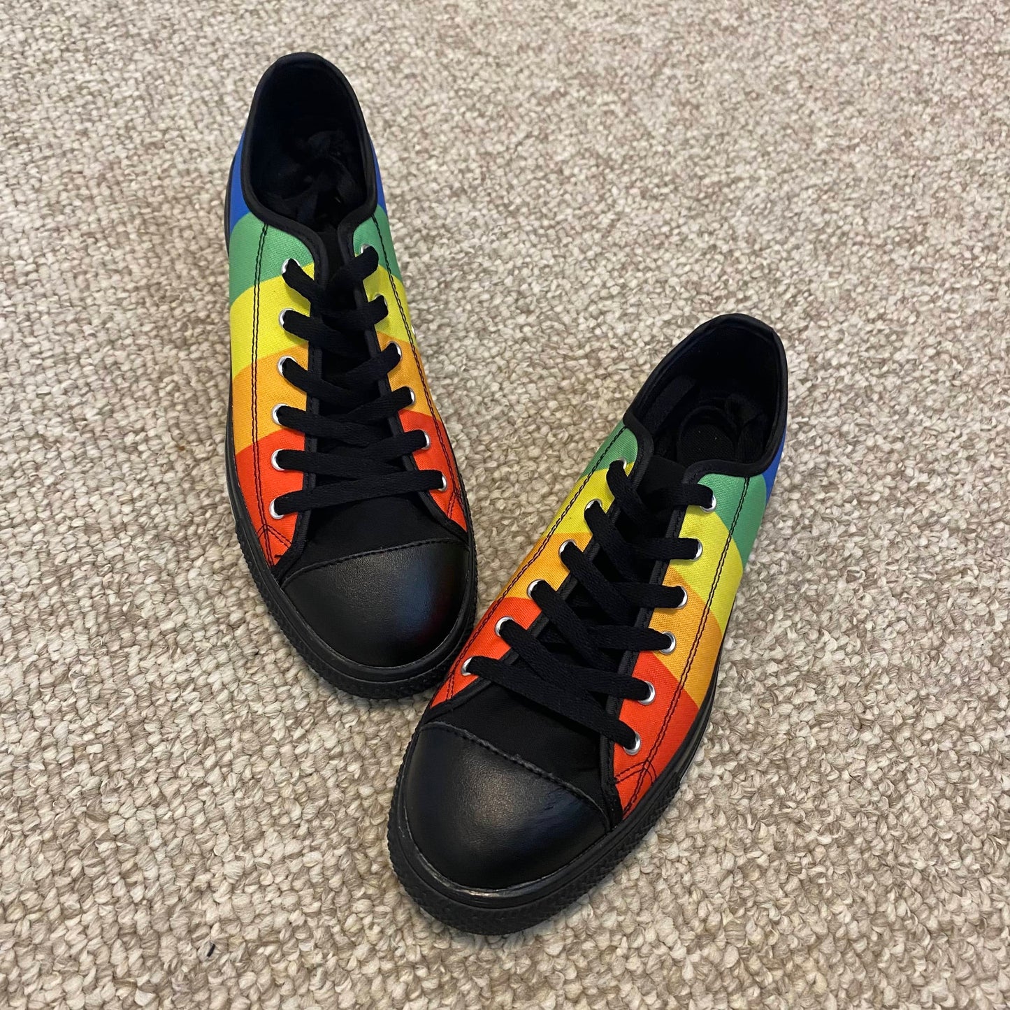 Shoes Rainbow - Men's Sneakers INVI-Expressionwear