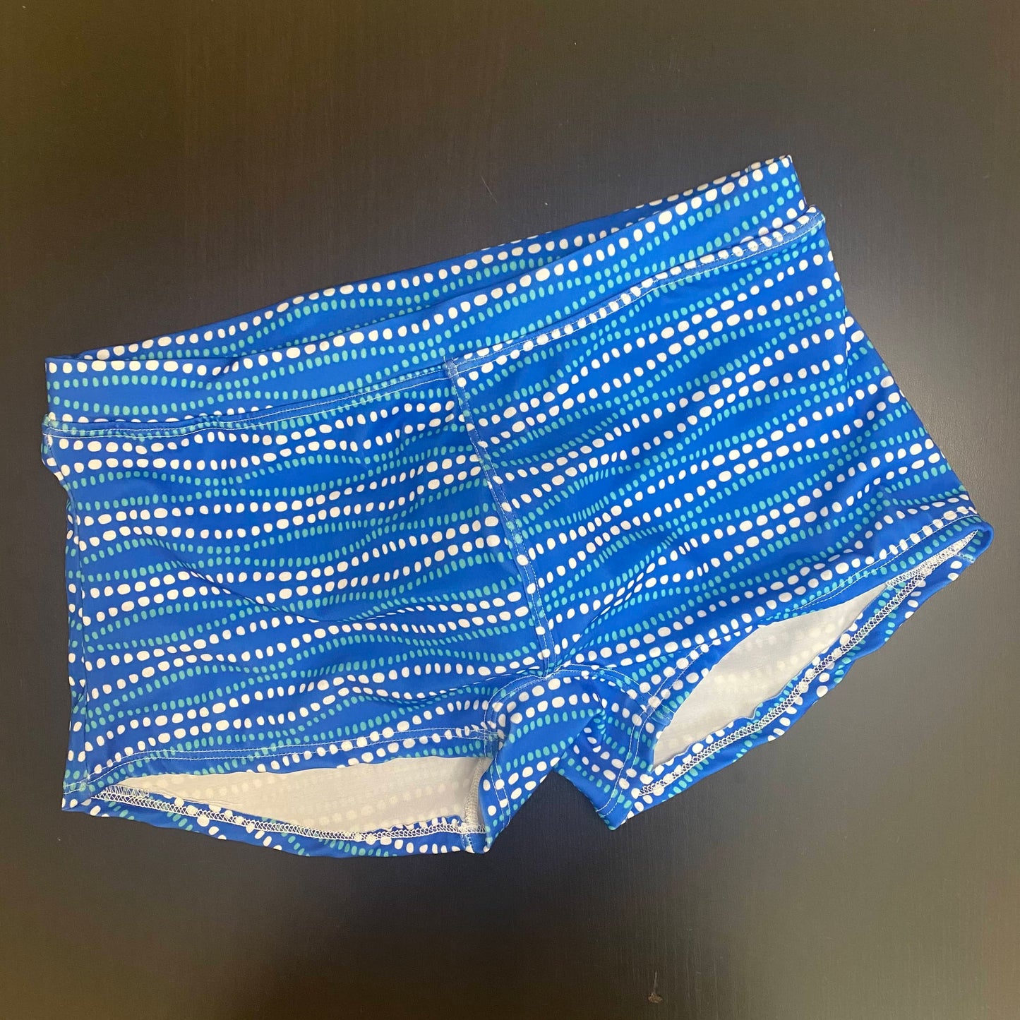 Small (with drawstring) Waves Trunk Swimsuit INVI-Expressionwear