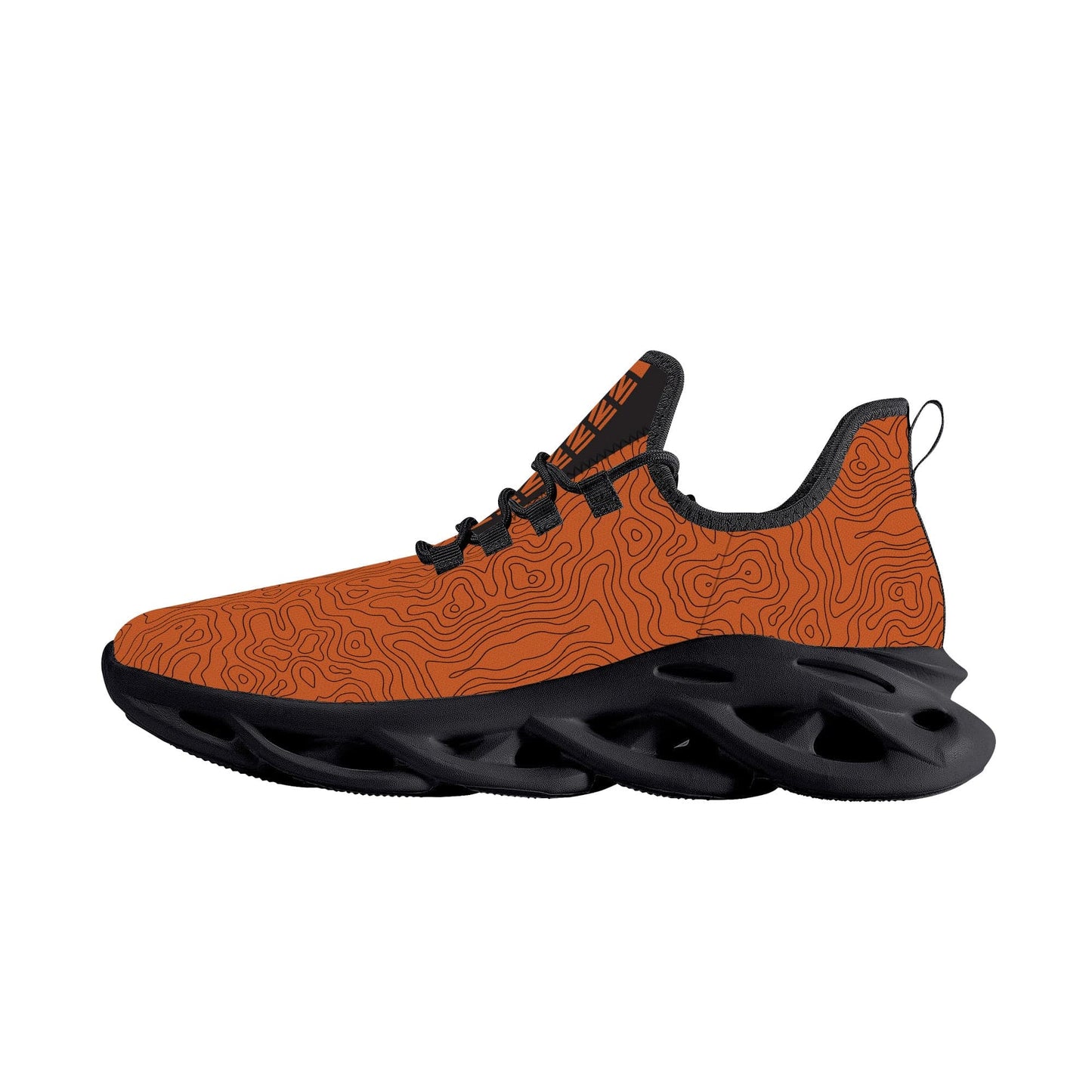 sneaker Copper Map Sneaker - Black INVI-Expressionwear
