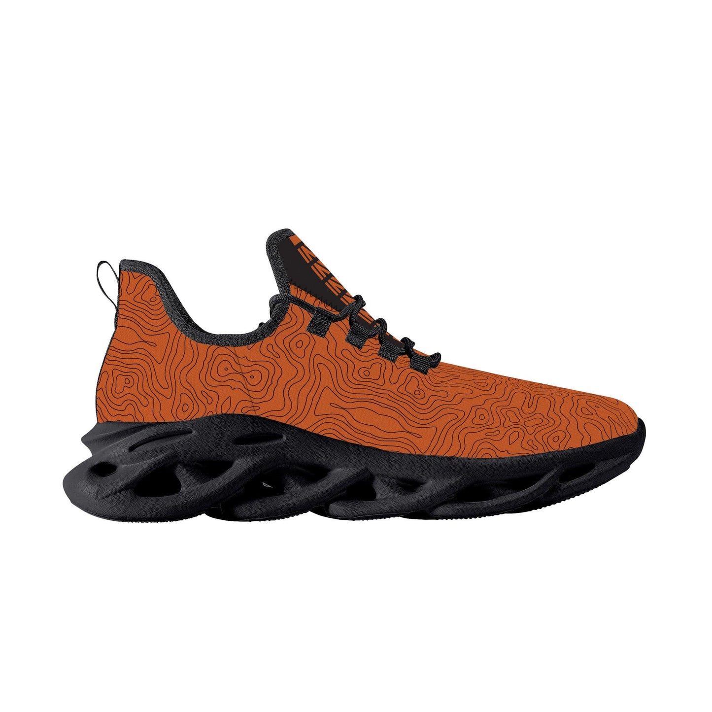 sneaker Copper Map Sneaker - Black INVI-Expressionwear