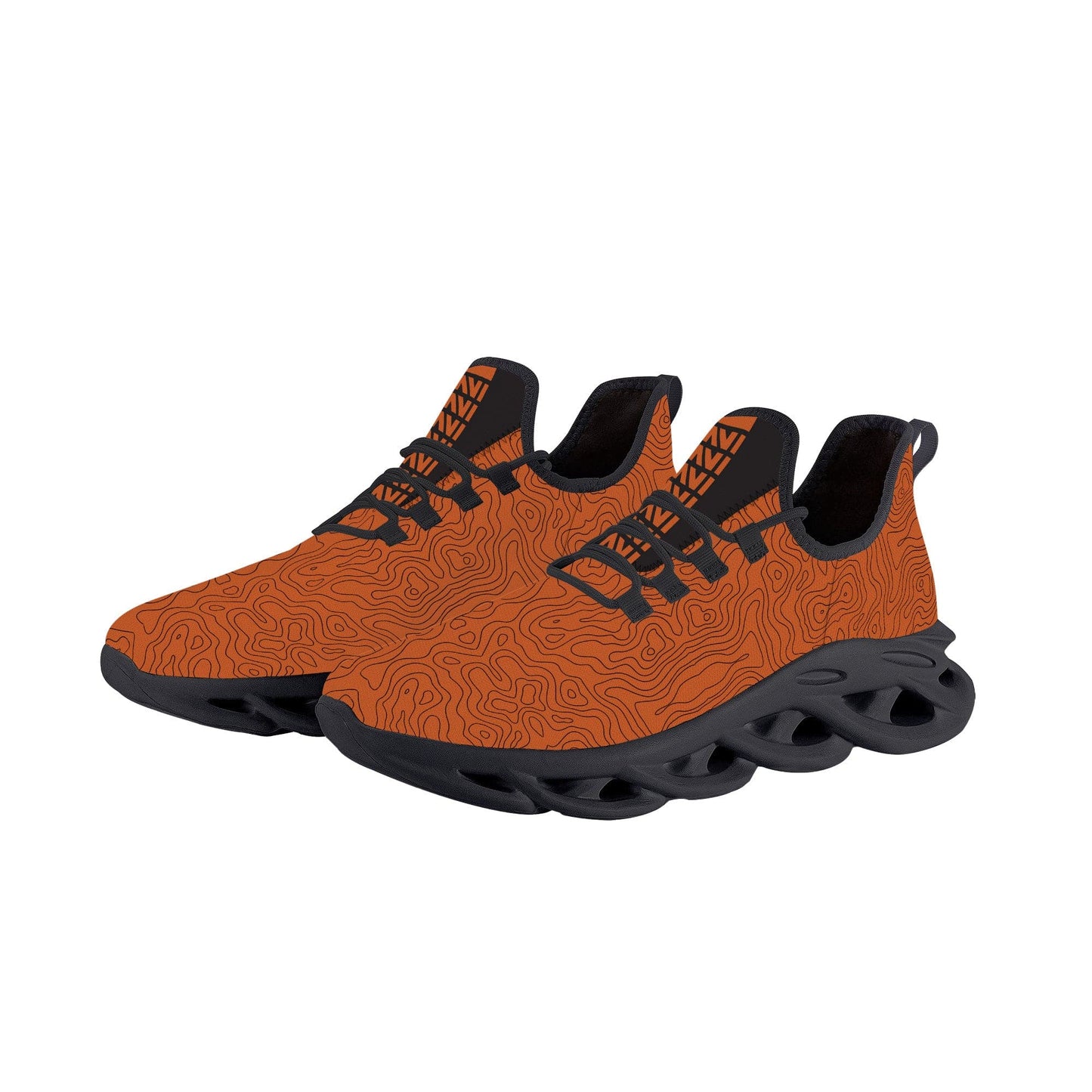 sneaker Copper Map Sneaker - Black INVI-Expressionwear