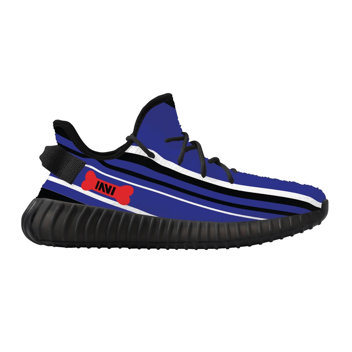 sneaker Pup Pride Mesh Knit Sneaker - Black INVI-Expressionwear