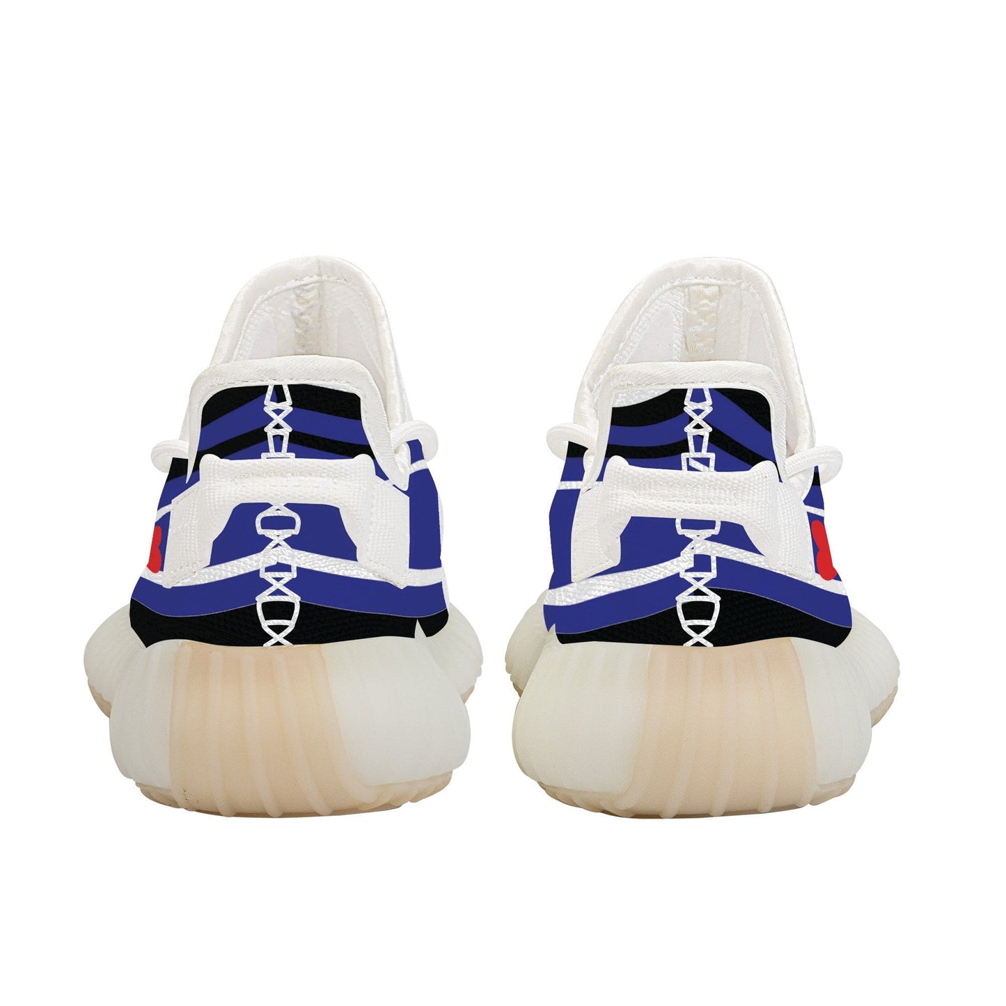 sneaker Pup Pride Mesh Knit Sneaker - White INVI-Expressionwear