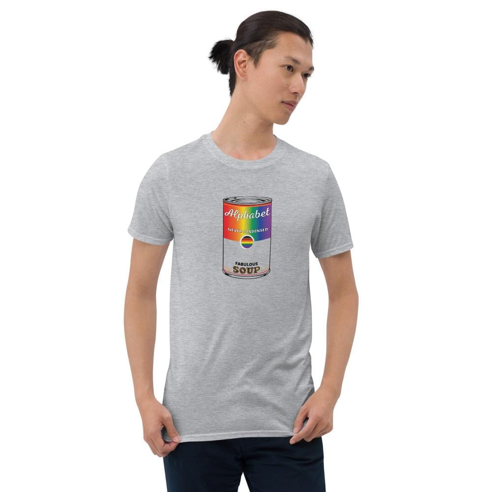 Sport Grey / S Alphabet Soup T-Shirt INVI-Expressionwear
