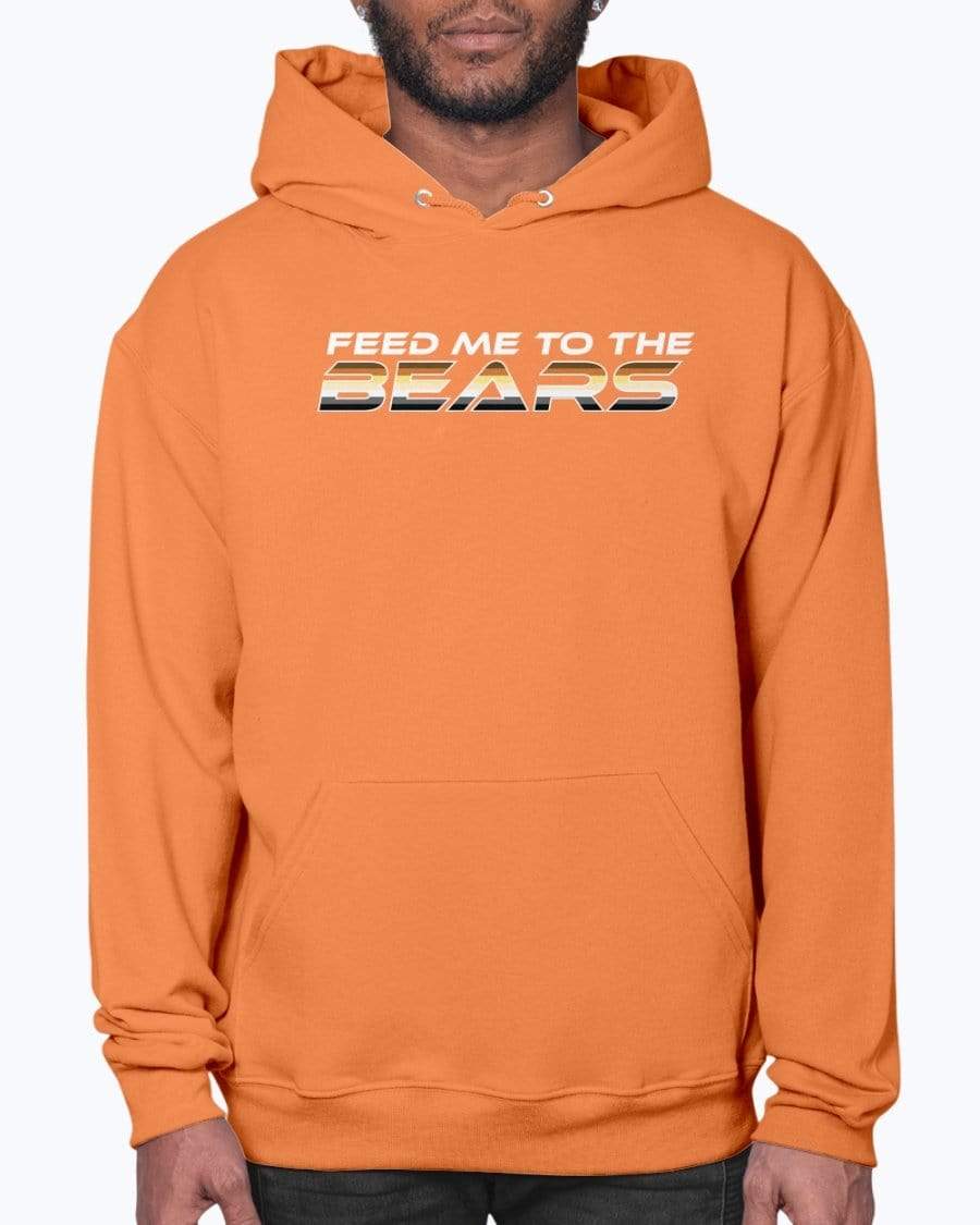 Sweatshirts Burnt Orange / S Feed Me to the Bears  Hoodie INVI-Expressionwear