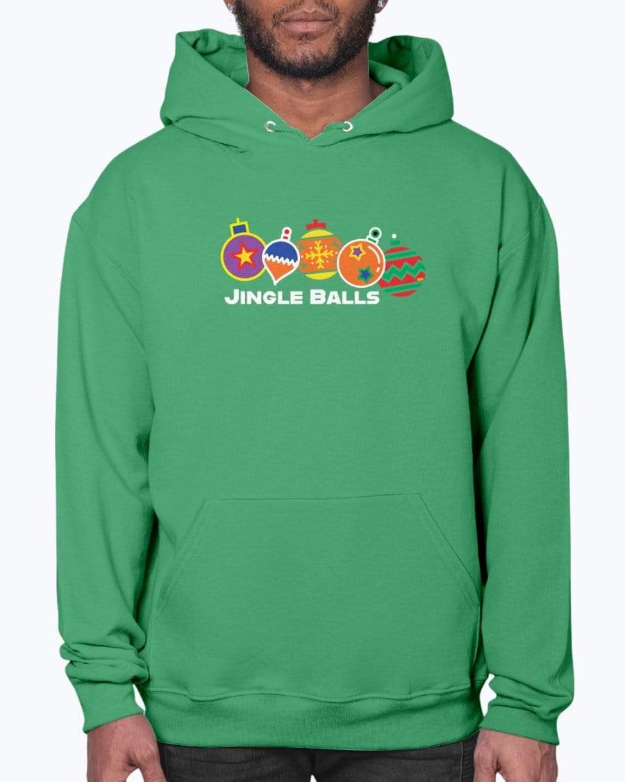 Sweatshirts Kelly Green / S Jingle Balls Holiday Hoodie INVI-Expressionwear