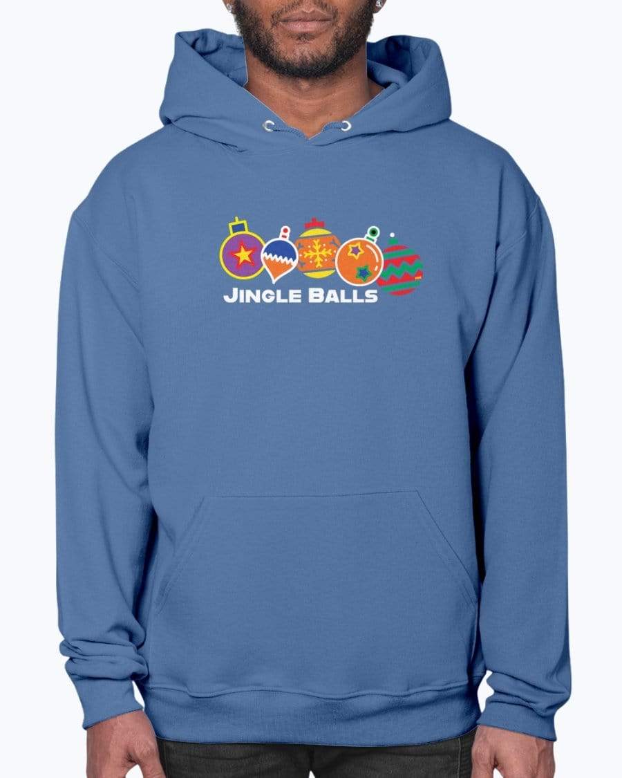 Sweatshirts Royal Blue / S Jingle Balls Holiday Hoodie INVI-Expressionwear