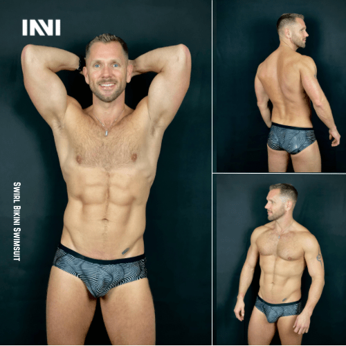 Swirl Bikini Swimsuit INVI-Expressionwear