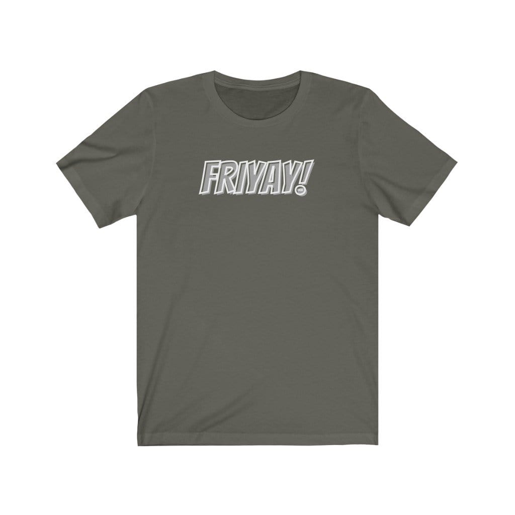 T-Shirt Army / XS Friyay! T-shirt INVI-Expressionwear