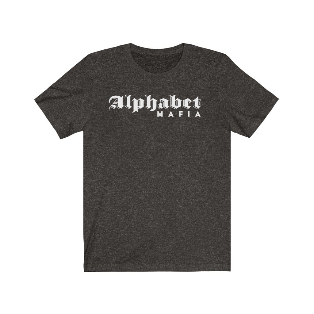 T-Shirt Black Heather / XS Alphabet Mafia T-shirt INVI-Expressionwear