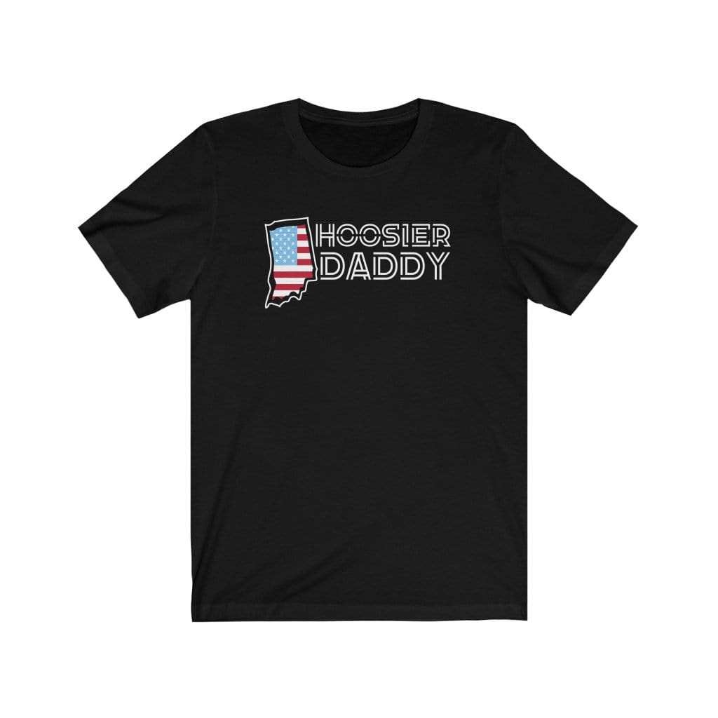 T-Shirt Black / S Hoosier Daddy - Indiana T-shirt INVI-Expressionwear