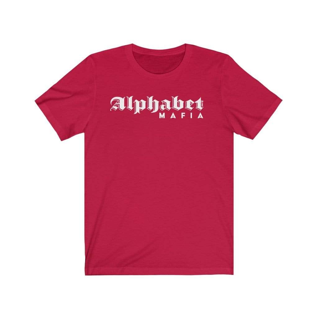 T-Shirt Red / XS Alphabet Mafia T-shirt INVI-Expressionwear