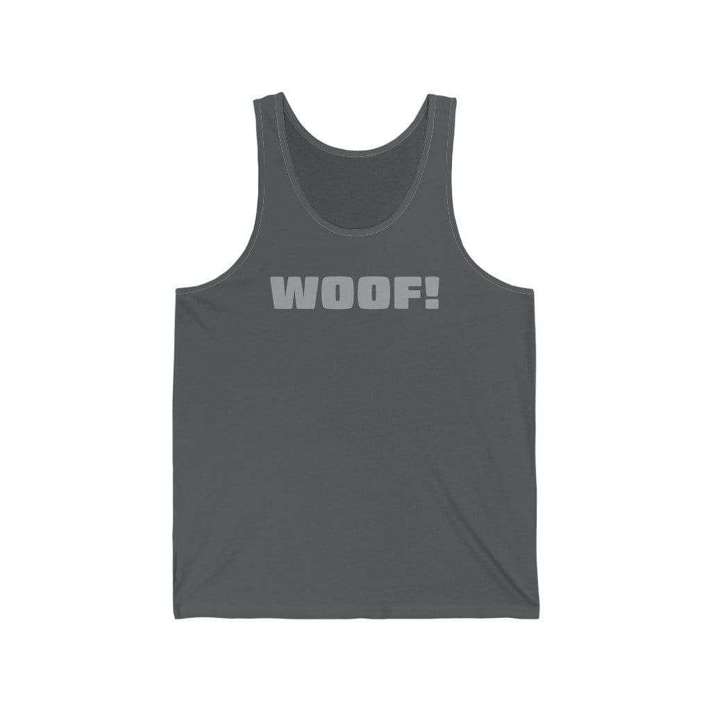 Tank Top Asphalt / XS WOOF! Tank Top INVI-Expressionwear