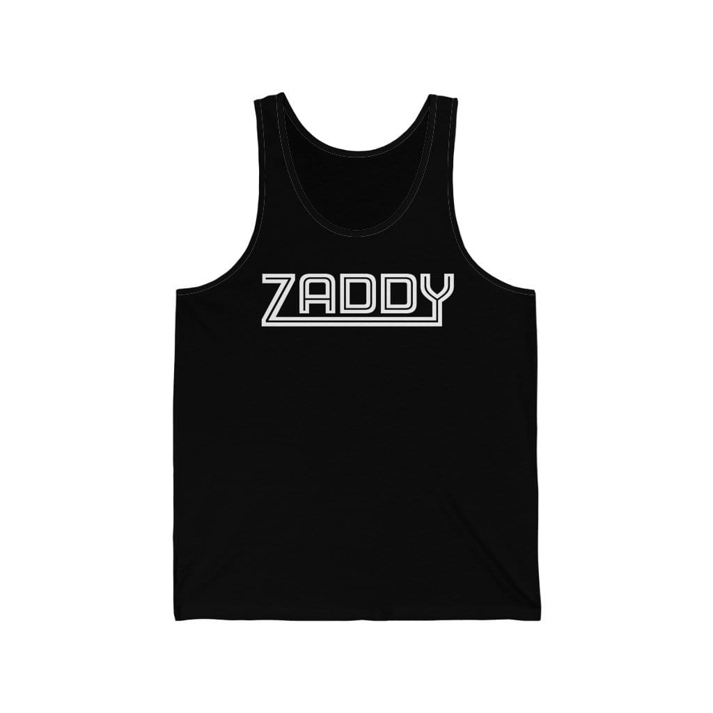 Tank Top Black / L Zaddy Tank Top INVI-Expressionwear Front View
