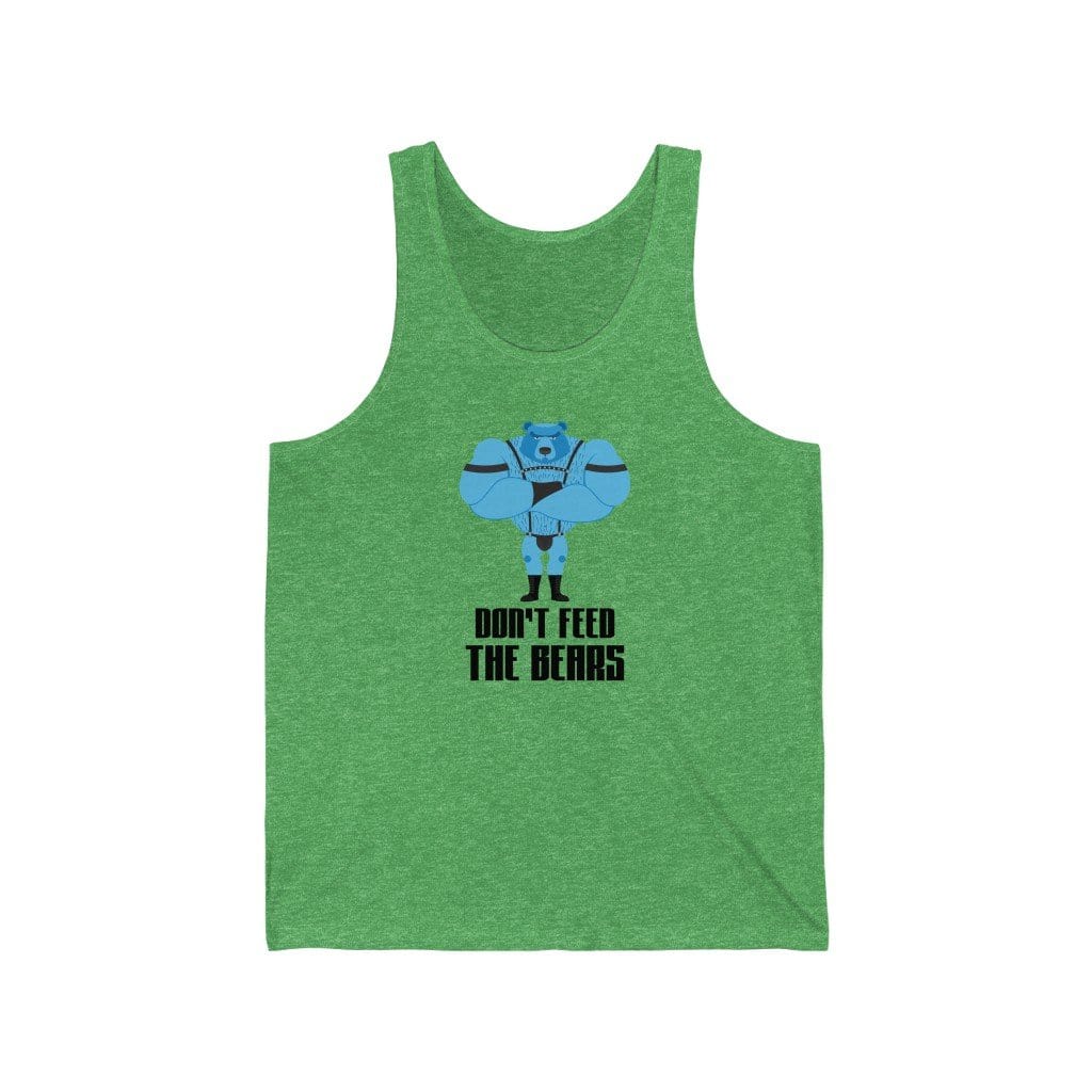Tank Top Green TriBlend / XS Don't Feed the Bears Tank Top INVI-Expressionwear