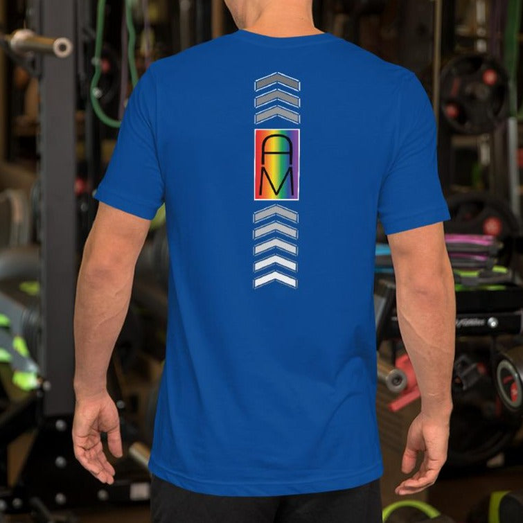 True Royal / S Alphabet Mafia Military Stripes T-Shirt INVI-Expressionwear Alphabet Mafia Stripes T-Shirt