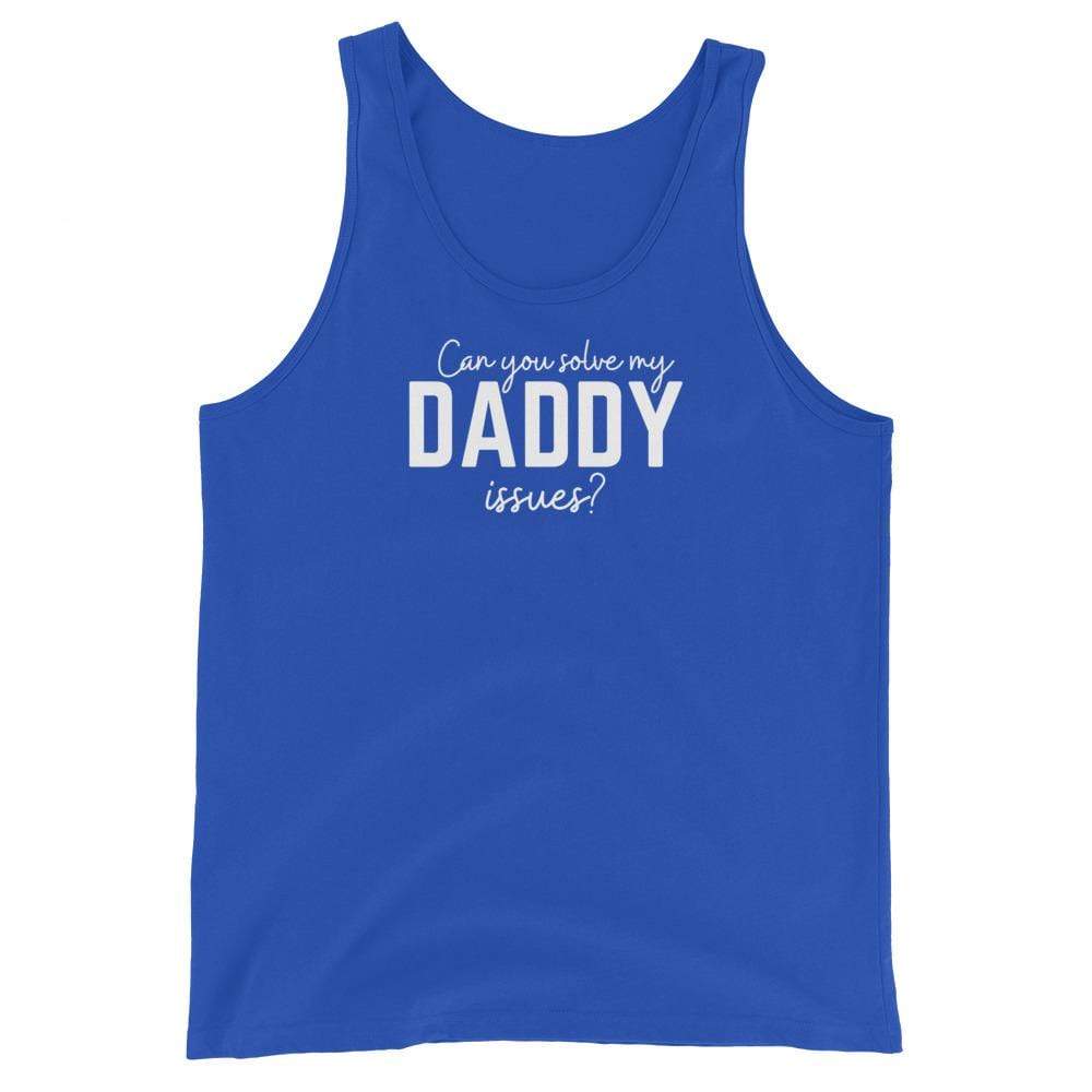True Royal / XS Daddy Issues Tank Top INVI-Expressionwear