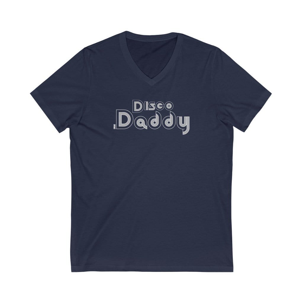 V-neck Navy / L Disco Daddy V-Neck Tee INVI-Expressionwear