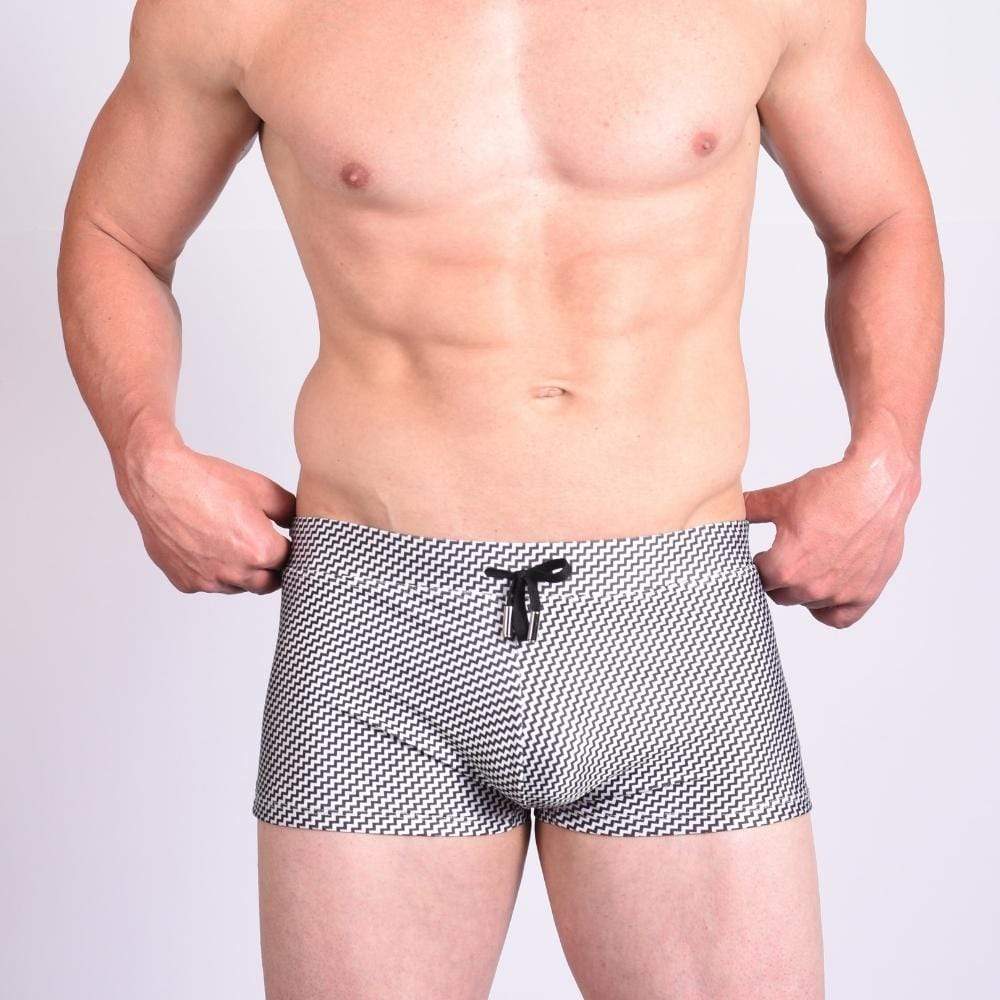 Zig Zag Trunks Swimsuit INVI-Expressionwear