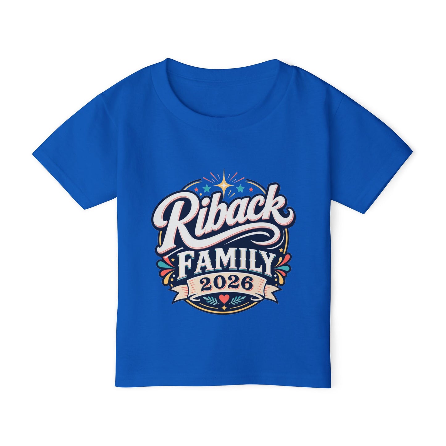 
                  
                    Riback Family 2026 Toddler T-Shirt – Personalized Family Reunion Tee
                  
                